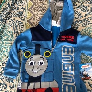 Thomas the train hooded sweatshirt